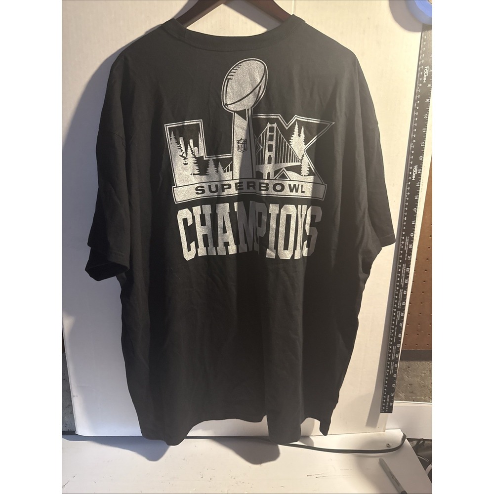 Nike Seattle Seahawks SuperBowl LX Champions Trophy Collection Men's T-shirt 2XL - Picture 3 of 3